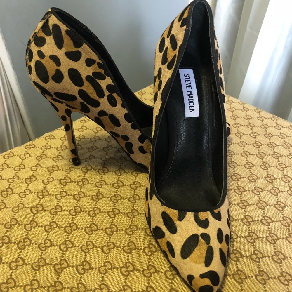Steve Madden Cheetah Print Heels